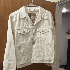 Levi's Off-White Denim Jacket